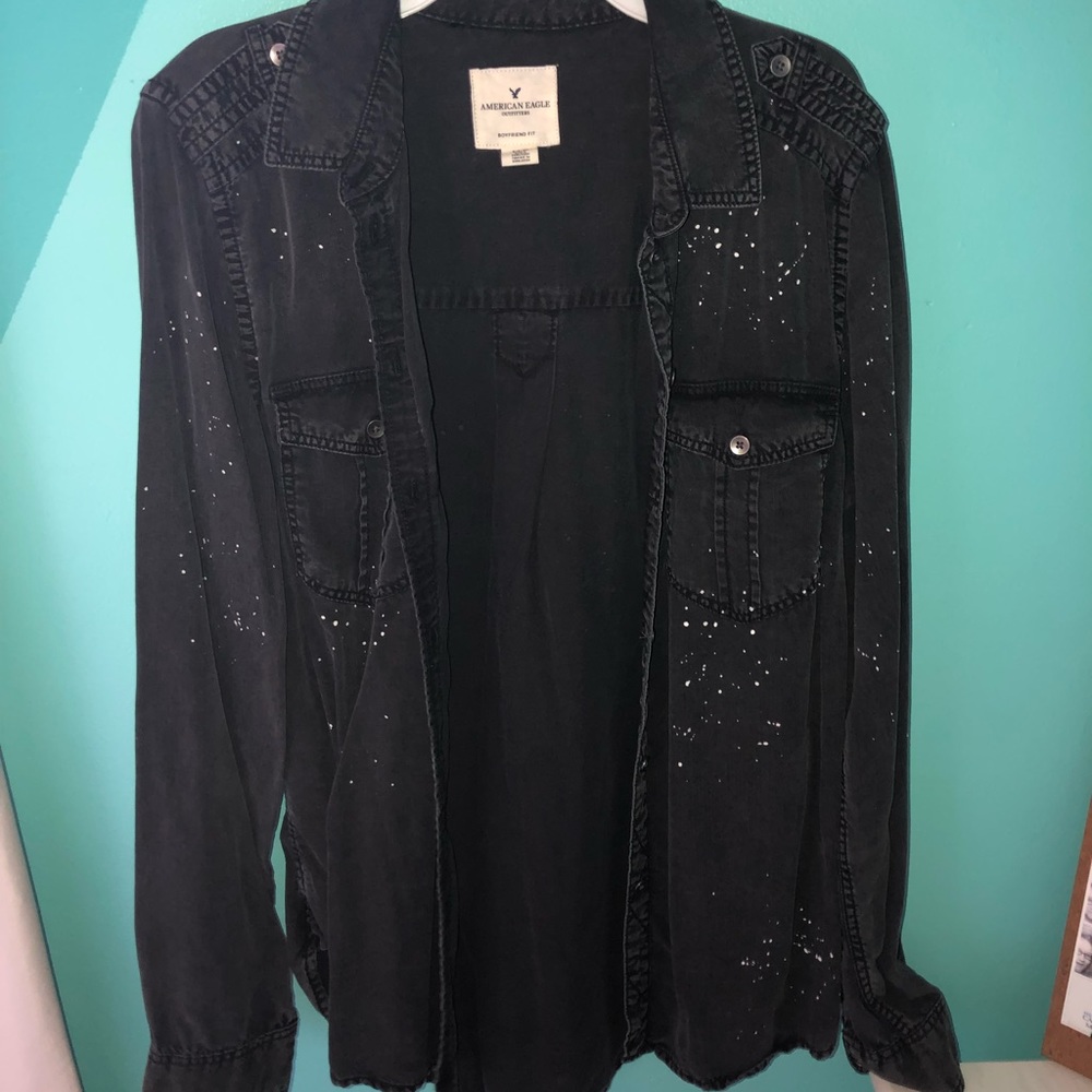 American Eagle button down